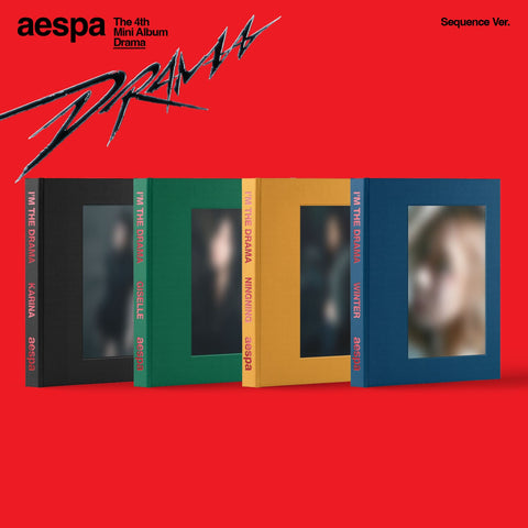 AESPA - 4th Mini Album - DRAMA - Sequence Version