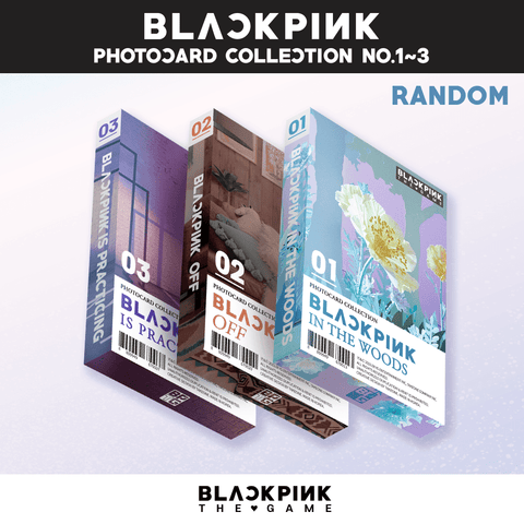BLACKPINK - THE GAME - PHOTOCARD COLLECTION + SPECIAL GIFT