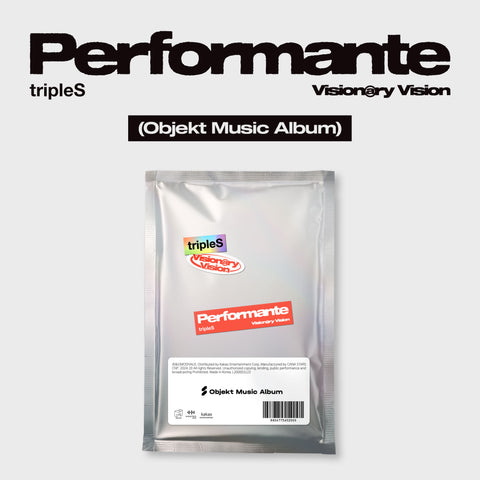 TRIPLES - 1st Full Album - PERFORMANTE - Objekt Music Album Version