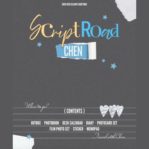 [PRE-ORDER] CHEN (EXO) - 2026 SEASON'S GREETINGS - SCRIPT ROAD