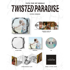 YUTA (NCT) - 1st Single Album - TWISTED PARADISE