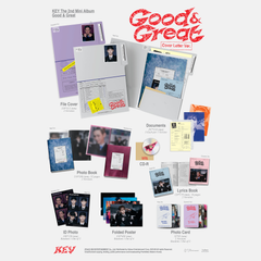 KEY (SHINee) - 2nd Mini Album - GOOD & GREAT - Paper Version