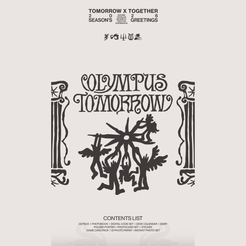 [PRE-ORDER] TOMORROW X TOGETHER - 2026 SEASON'S GREETINGS - OLYMPUS TOMORROW
