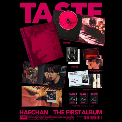 HAECHAN (NCT) - 1st Album - TASTE - Savory Version – SarangHello LLC
