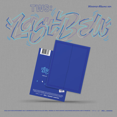 [PRE-ORDER] TWS - 1st Single Album - LAST BELL - Weverse Albums Version