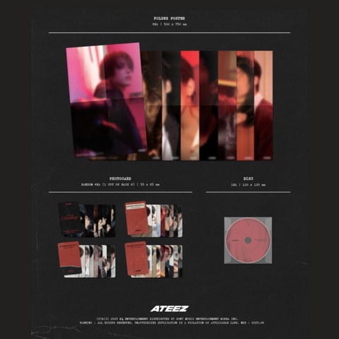 ATEEZ - 12th Mini Album - GOLDEN HOUR: PART 3 - IN YOUR