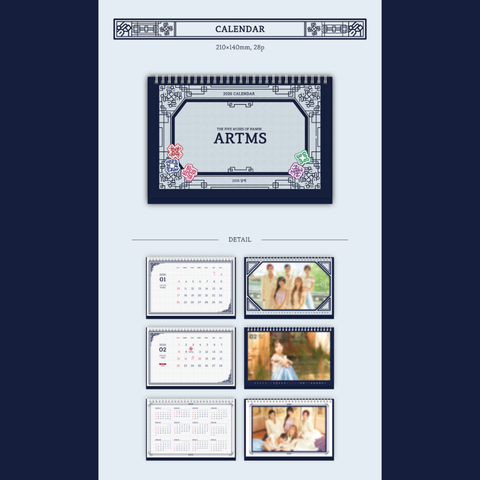 [PRE-ORDER] ARTMS - 2026 SEASON'S GREETINGS - THE FIVE MUSES OF HANOK