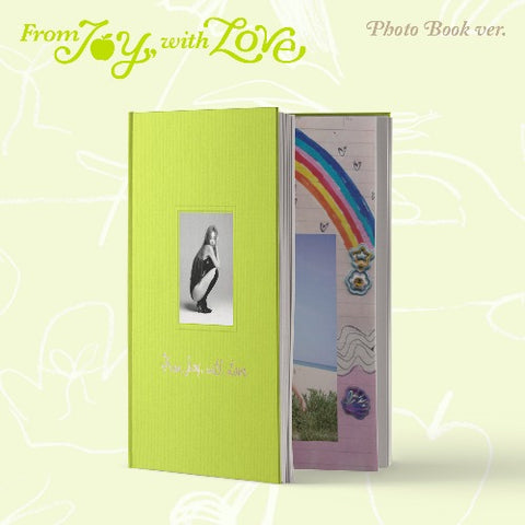 JOY (RED VELVET) - 1st Mini Album - FROM JOY, WITH LOVE - Photo book