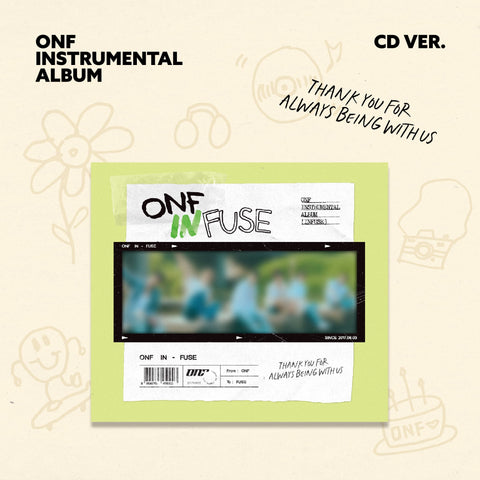 ONF - Instrumental Album - INFUSE - CD Version