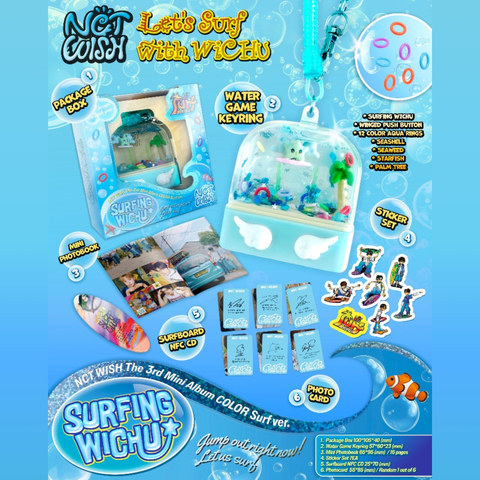 NCT WISH - 3rd Mini Album - COLOR - Surf Version
