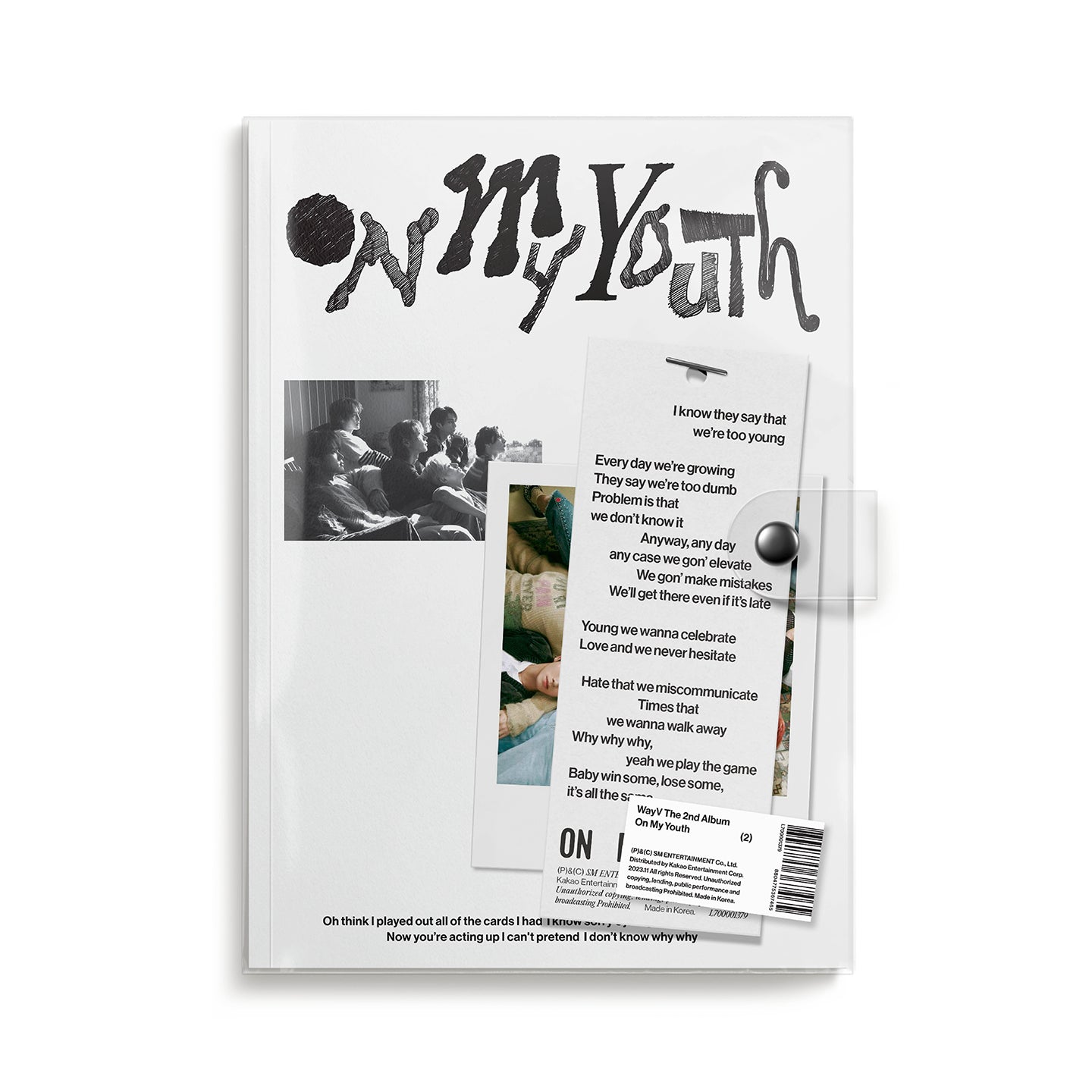 WAYV - 2nd Full Album - On My Youth - Diary Version – SarangHello LLC
