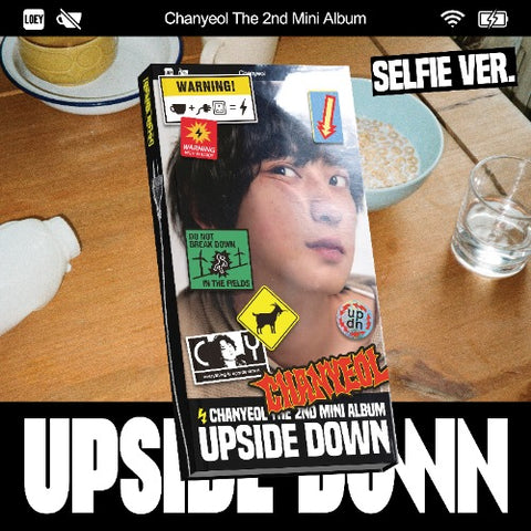 CHANYEOL (EXO) - 2nd Mini Album - UPSIDE DOWN - Selfie Version