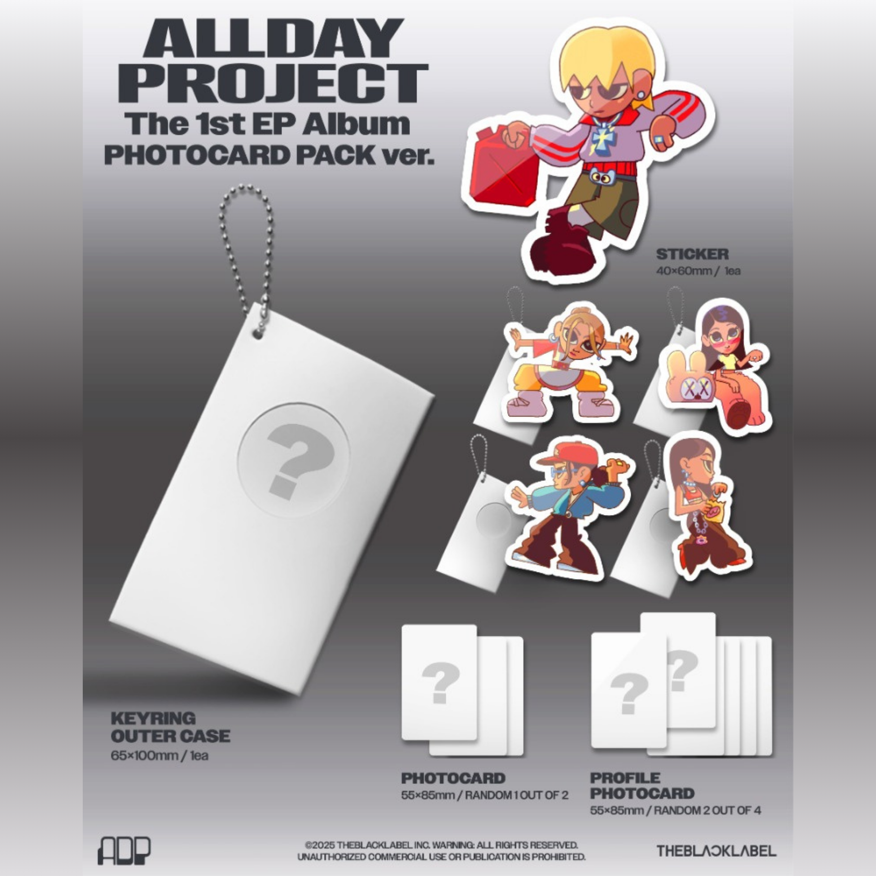 PRE-ORDER] ALLDAYPROJECT - 1st EP Album - ALLDAY PROJECT