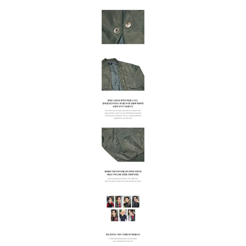 ENHYPEN - WALK THE LINE - WORLD TOUR - OFFICIAL MERCHANDISE - STADIUM JACKET