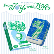 JOY (RED VELVET) - 1st Mini Album - FROM JOY, WITH LOVE - Tin Case Version (Smart Album)
