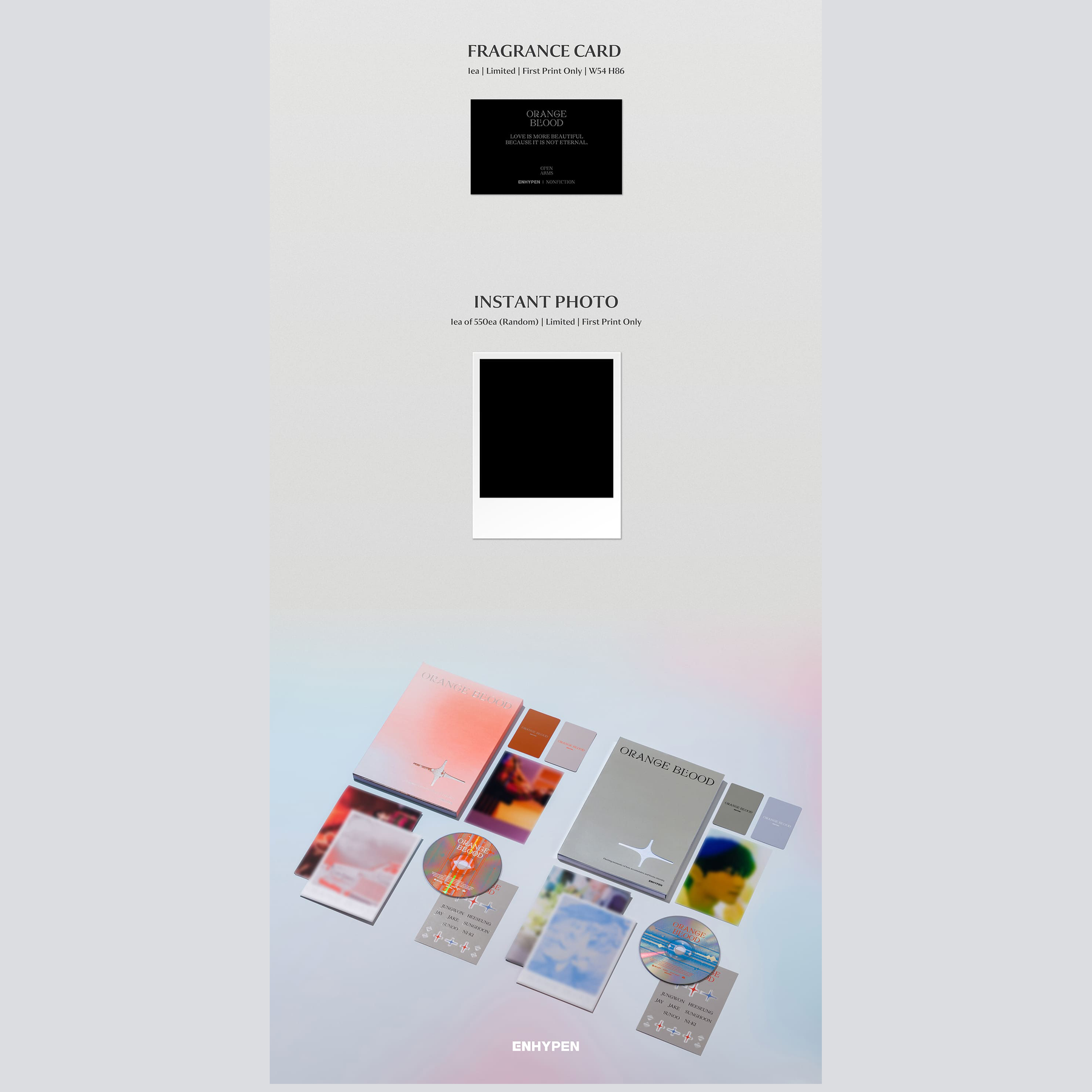 ENHYPEN 5th Mini Album - ORANGE BLOOD (Weverse Album Ver.) – Choice Music LA ENHYPEN 5th Mini Album - ORANGE BLOOD (Weverse Album Ver.) – Choice Music LA