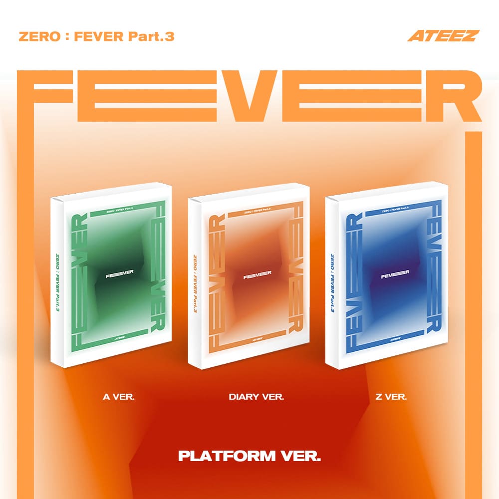 ATEEZ - ZERO FEVER series - PLATFORM REPACKAGE ALBUMS
