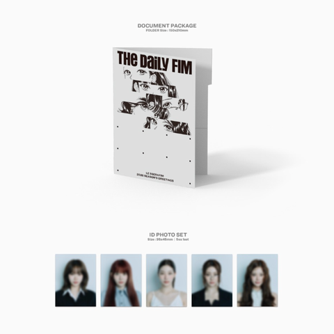 [PRE-ORDER] LE SSERAFIM - 2026 SEASON'S GREETINGS - THE DAILY FIM