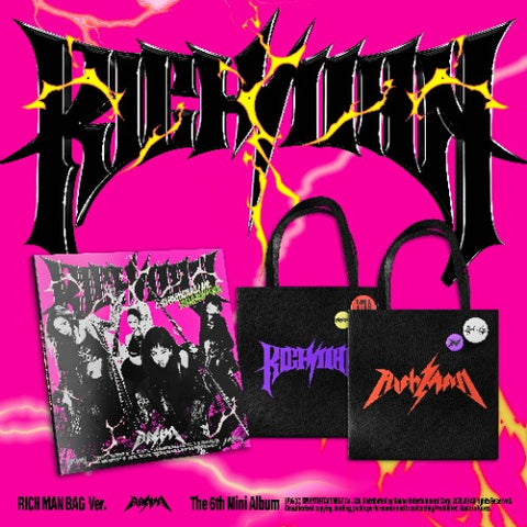 AESPA - 6th Mini Album - RICH MAN - RICH BAG VERSION
