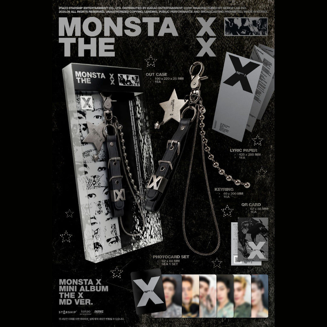 その他 monsta bud MONSTA X - 13th Mini Album THE X - MD Version – SarangHello LLC