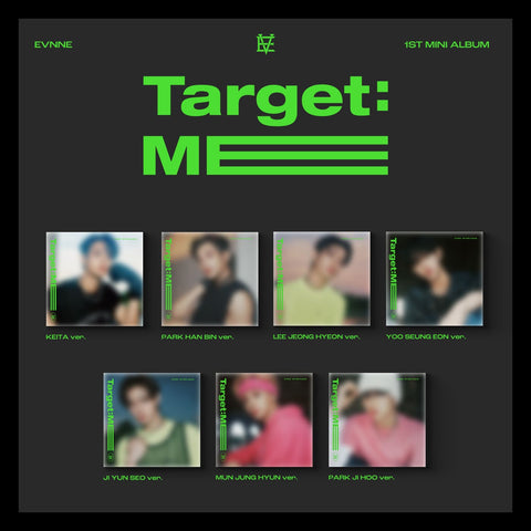 EVNNE - 1st Mini Album - Target: ME - Digipack Version