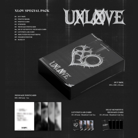 PRE-ORDER] XLOV - Official Merchandise - UXLXVE - Special Pack