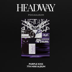 [PRE-ORDER] PURPLE KISS - 7th Mini Album - HEADWAY - POCA Album