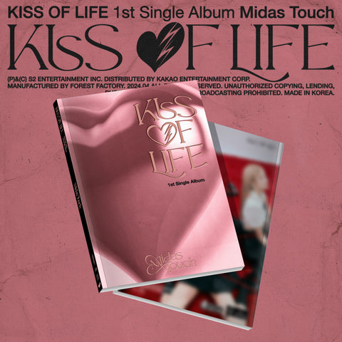 KISS OF LIFE - 1st Single Album - Midas Touch - Photobook Version