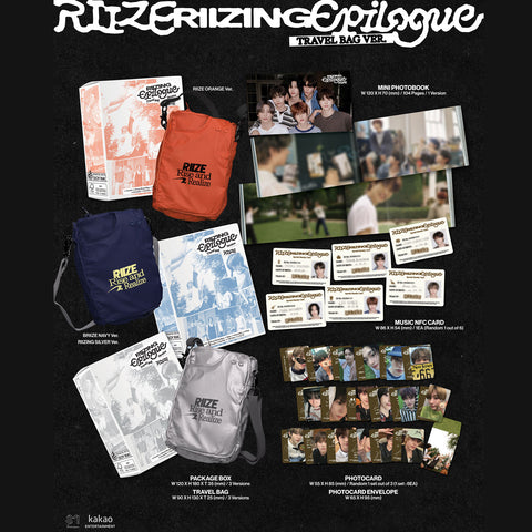 RIIZE - 1st Mini Album - RIIZING: EPILOGUE - Travel Bag Version - Limited Edition