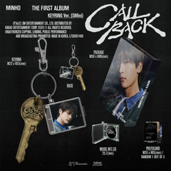 MINHO (SHINee) - 1st Album - CALL BACK - SMini Version