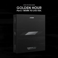 ATEEZ - GOLDEN HOUR : Part.1 - WORK TO LIVE Version + HELLO82 EXCLUSIVE