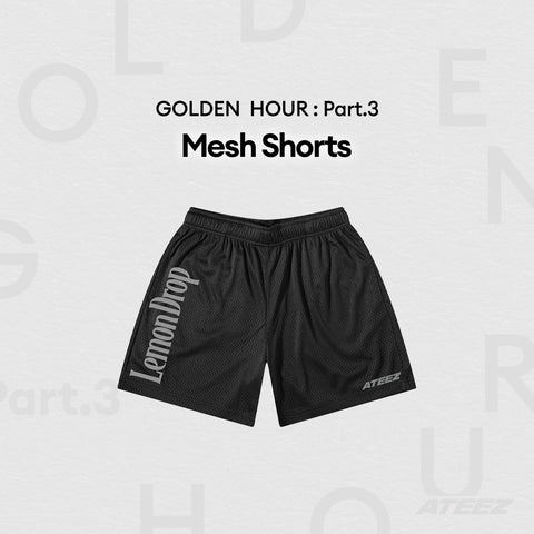 ATEEZ - GOLDEN HOUR: PART 3 - OFFICIAL MERCHANDISE - MESH SHORTS