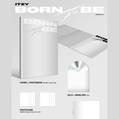 ITZY - 2nd Full Album - BORN TO BE - Limited Version