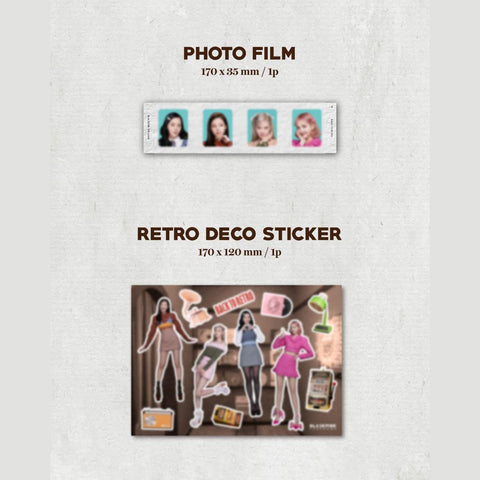 BLACKPINK - THE GAME PHOTO CARD COLLECTION-  BACK TO RETRO