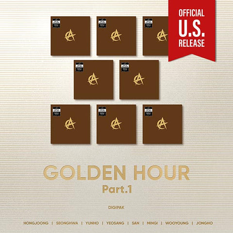 [PRE-ORDER] ATEEZ - GOLDEN HOUR - PART 1 - DIGIPACK + POP UP EXCLUSIVE