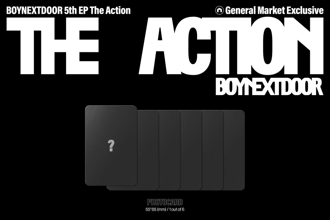 PRE-ORDER] BOYNEXTDOOR - EP - The Action - Frame Version