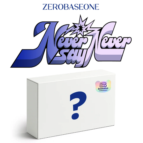 ZEROBASEONE - 1st Full Album - NEVER SAY NEVER - ICON VERSION +