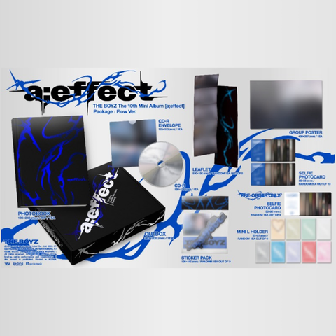 THE BOYZ - 10th Mini Album - A;EFFECT - Flow Version