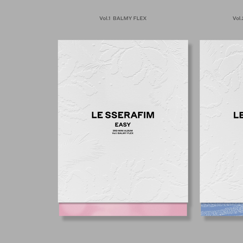 LE SSERAFIM - 3rd Mini Album - EASY - STANDARD VERSION (US Press)