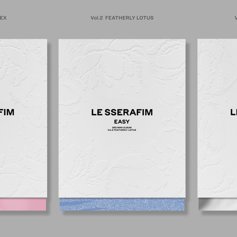 [PRE-ORDER] LE SSERAFIM - 3rd Mini Album - EASY - STANDARD VERSION + WEVERSE BENEFITS