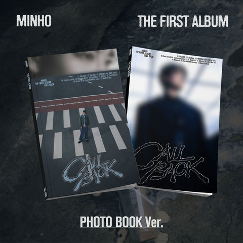 MINHO (SHINee) - 1st Album - CALL BACK - Photobook Version