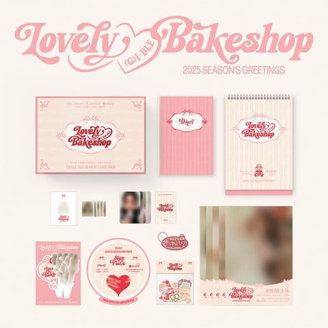 [PRE-ORDER] (G)I-DLE  - 2025 SEASON’S GREETINGS - LOVELY BAKESHOP