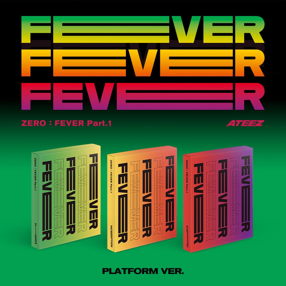 ATEEZ - ZERO FEVER series - PLATFORM REPACKAGE ALBUMS