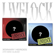 [PRE-ORDER] XDINARY HEROES - 4th Mini Album - LIVELOCK - Digipack Version