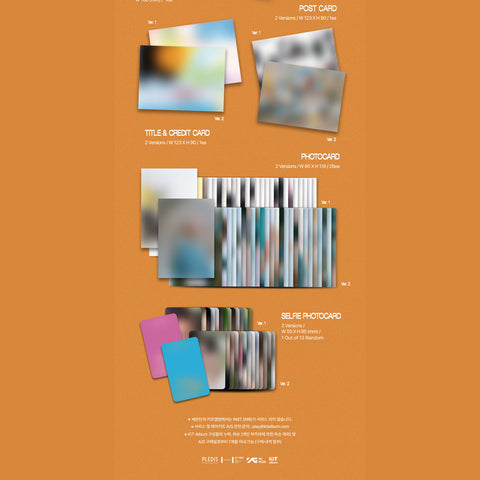 [PRE-ORDER] SEVENTEEN - 12th Mini Album - SPILL THE FEELS - Kit Version