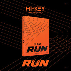H1-KEY - 1st Maxi Single Album - RUN