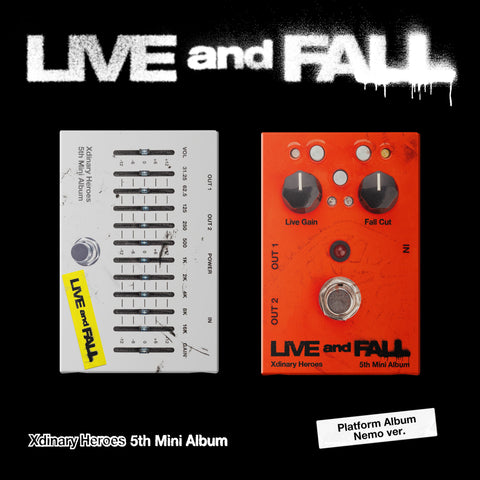 XDINARY HEROES - 5th Mini Album - LIVE AND FALL - PLATFORM VERSION