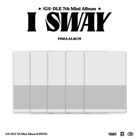 (G)I-DLE - 7th Mini Album - I SWAY - POCAALBUM Version