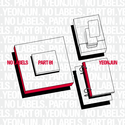 YEONJUN NO LABELS Part 01 Album - Hello82 Exclusive 3 Versions