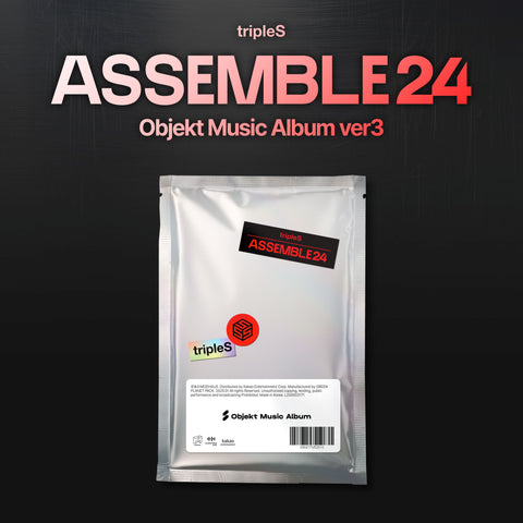 TRIPLES - 1st Full Album - ASSEMBLE24 - Objekt Music Album Ver3